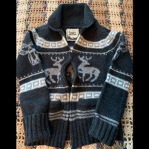 Size Small TNA 100% Lambswool Zip Up